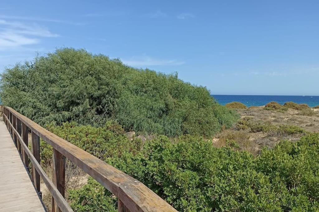 Bungalow En Primera Linea Del Mar Arenales del Sol Luaran gambar